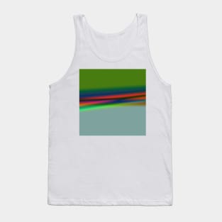 red blue green texture abstract Tank Top